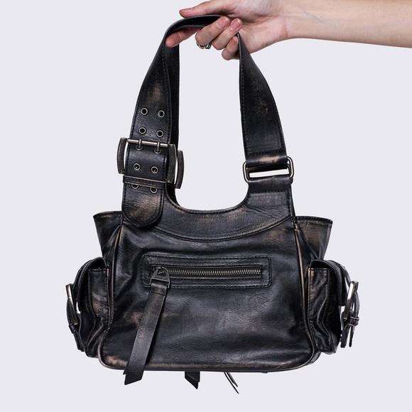 jade vegan shoulder bag minga london - Picture 2 of 3